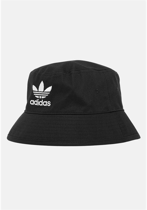 Black bucket for men and women with Trefoil embroidery ADIDAS ORIGINALS | AJ8995.